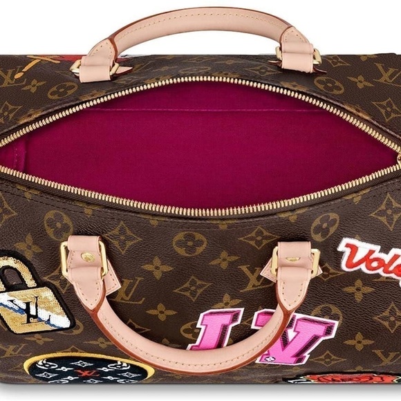 Louis Vuitton | Speedy Bandouliere 30 Multi-Color Monogram Patches Handbag - Picture 8 of 16